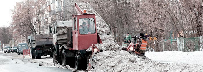 уборка и вывоз снега